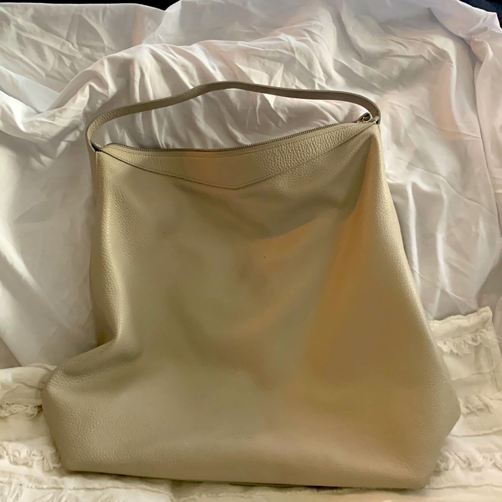 Everlane Boss Lady Stone Leather Tote